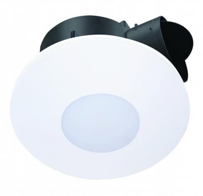 AIRBUS 250 EXHAUST FAN WHITE 14W 3CCT LED ROUND FASCIA